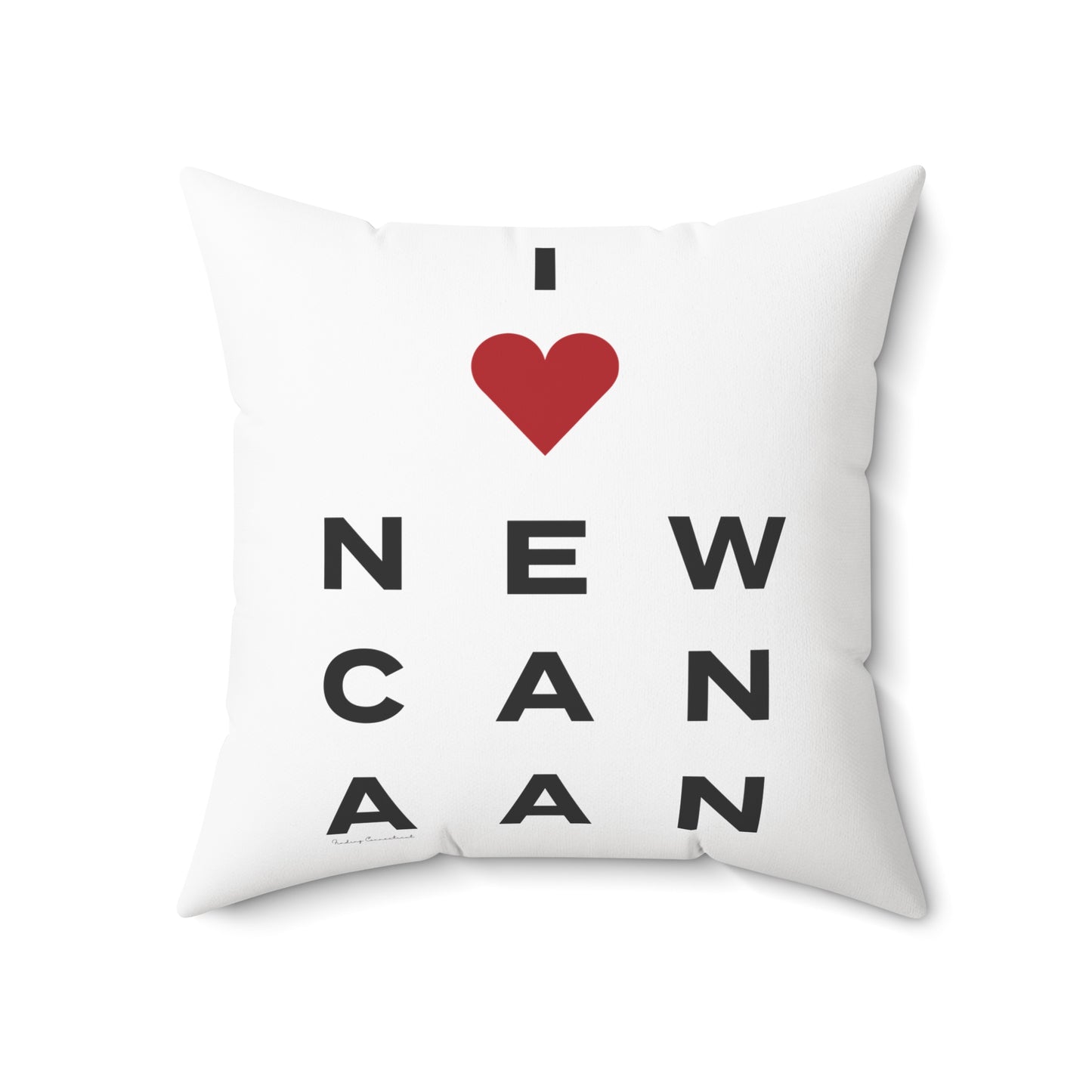 New Canaan Vision Spun Polyester Square Pillow