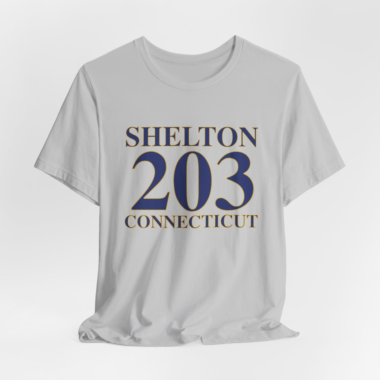 Shelton 203 Connecticut Unisex Jersey Short Sleeve Tee