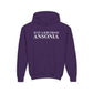 Just a kid from Ansonia Youth Heavy Blend Hooded Sweatshirt