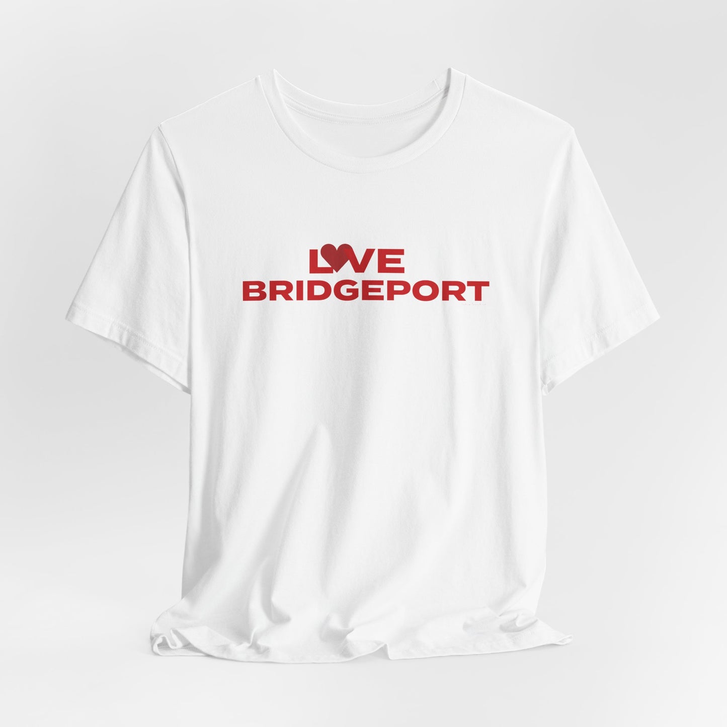 Love Bridgeport Unisex Jersey Short Sleeve T-Shirt