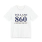 Tolland 860 Connecticut Unisex Jersey Short Sleeve T-Shirt