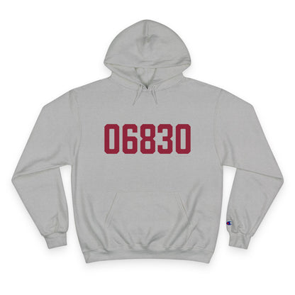 06830 - Greenwich Connecticut Zip Code Champion Hoodie