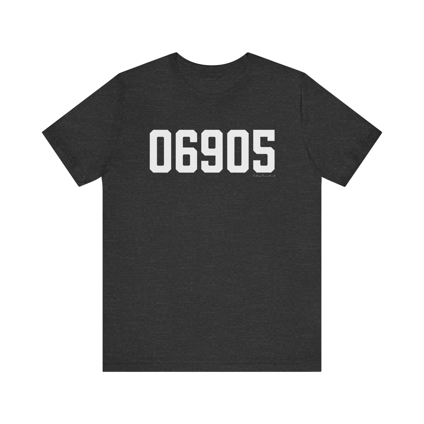 06905 Stamford CT Zip Code Unisex Jersey Short Sleeve T-Shirt