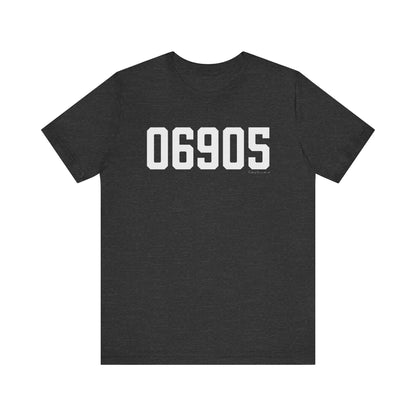 06905 Stamford CT Zip Code Unisex Jersey Short Sleeve T-Shirt