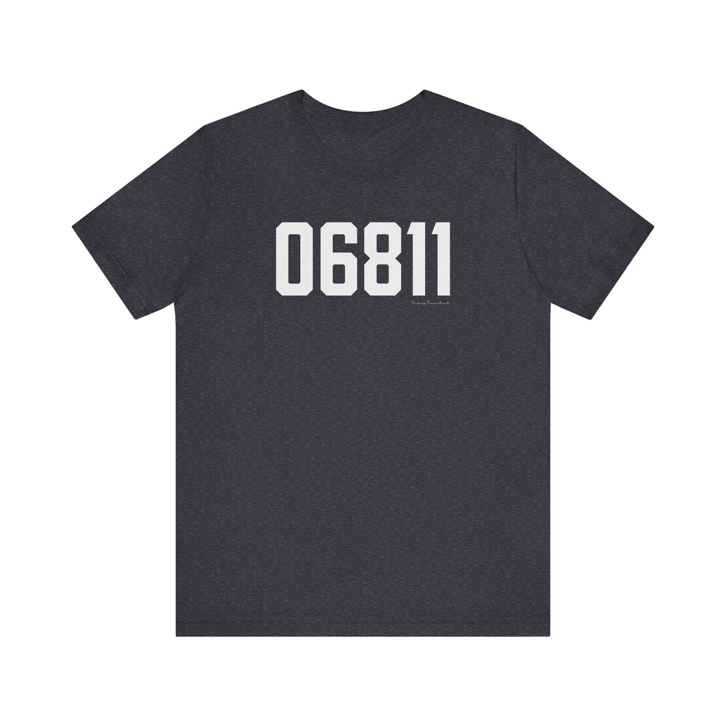 06811 Danbury CT Zip Code Unisex Jersey Short Sleeve T-Shirt