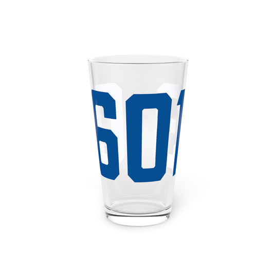 06013 Burlington Connecticut Zip Code Pint Glass, 16oz