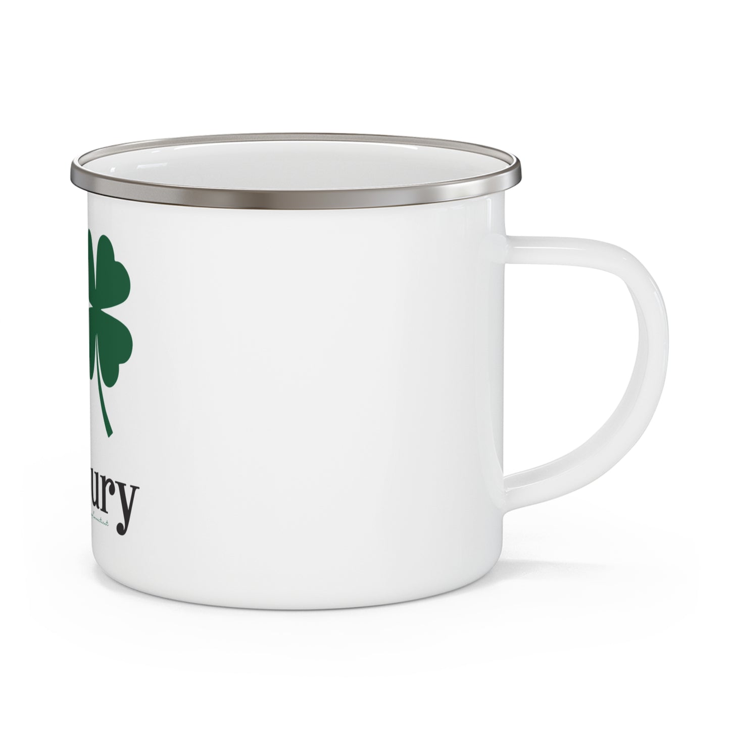 I Clover Simsbury Enamel Camping Mug