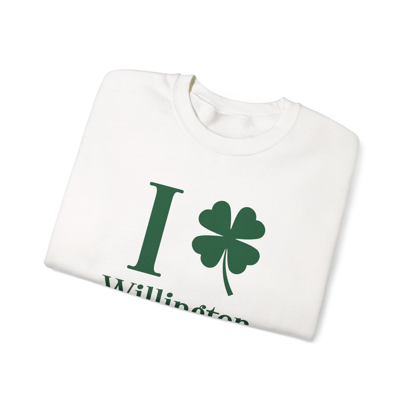 I Clover Willington Unisex Heavy Blend™ Crewneck Sweatshirt