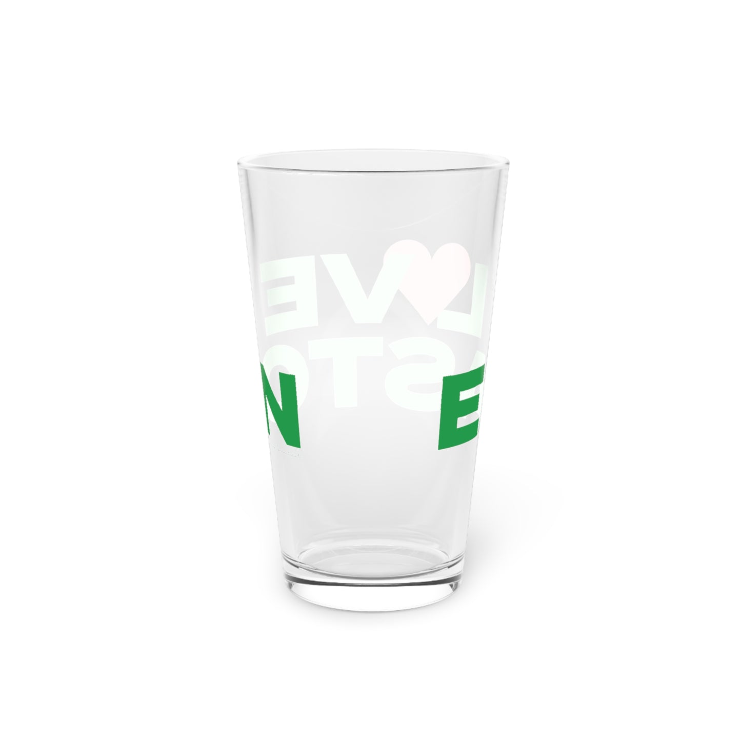 Love Easton Pint Glass, 16oz