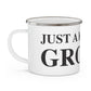Just a kid from Groton Enamel Camping Mug