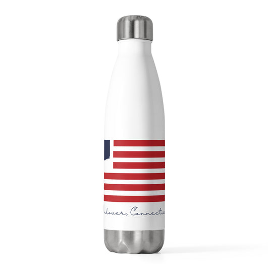 Andover Connecticut Flag 20oz Insulated Bottle