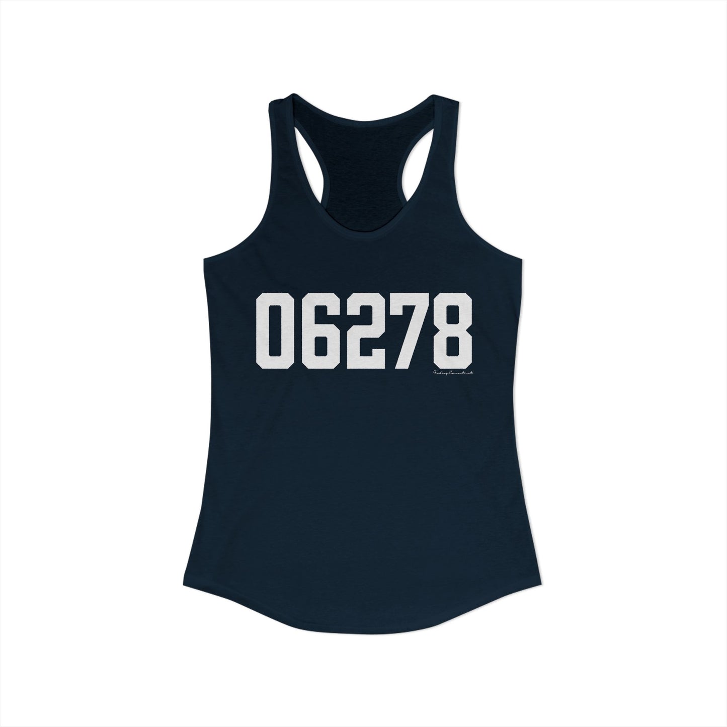 06278 Ashford CT Zip Code Women's Ideal Racerback Tank Top