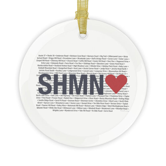 Sherman Love Glass Ornaments