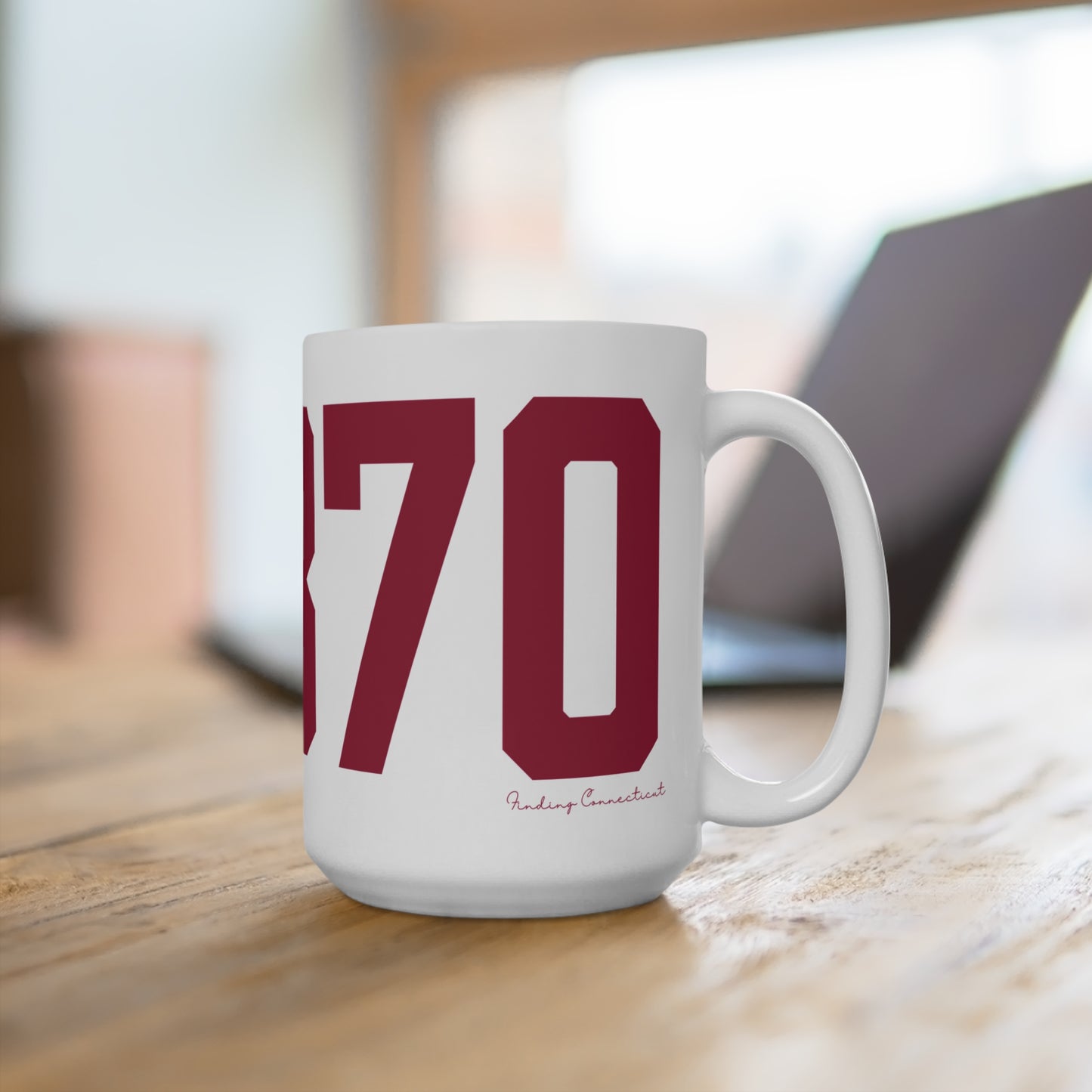 06870 - Greenwich Connecticut Zip Code Mug 15oz