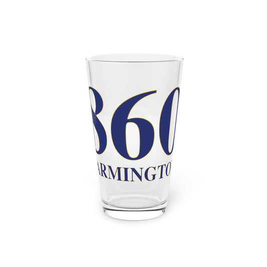 860 Farmington Pint Glass, 16oz