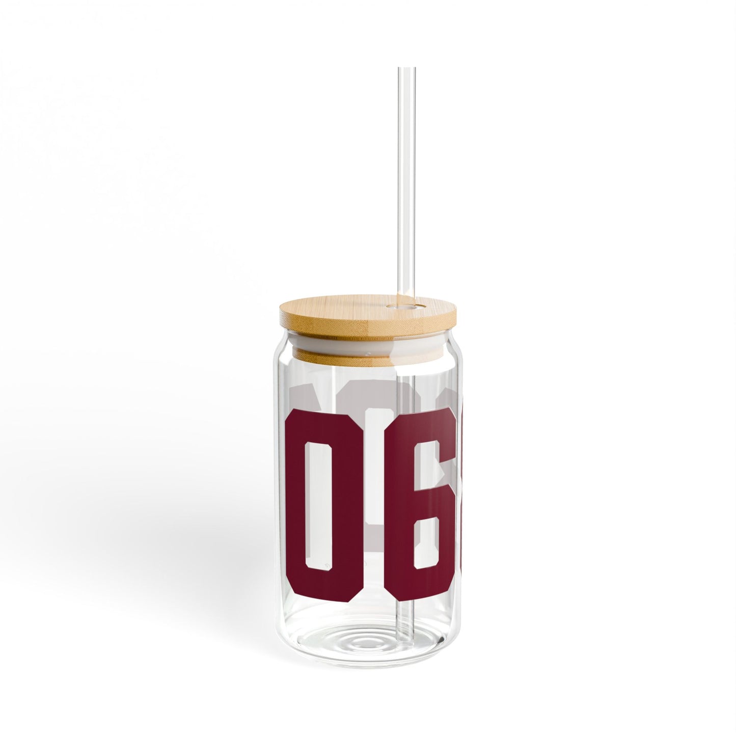 06801 Bethel Connecticut Zip Code Sipper Glass, 16oz