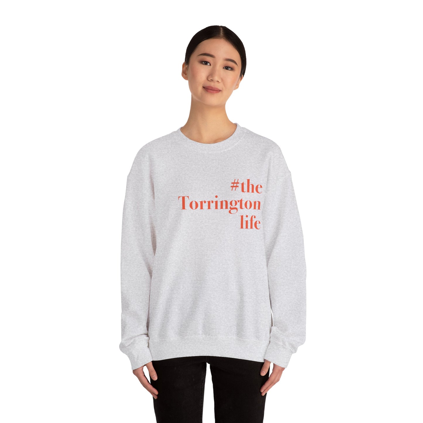 #thetorringtonlife Unisex Heavy Blend™ Crewneck Sweatshirt