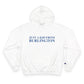 Just a kid from Burlington Champion Hoodie