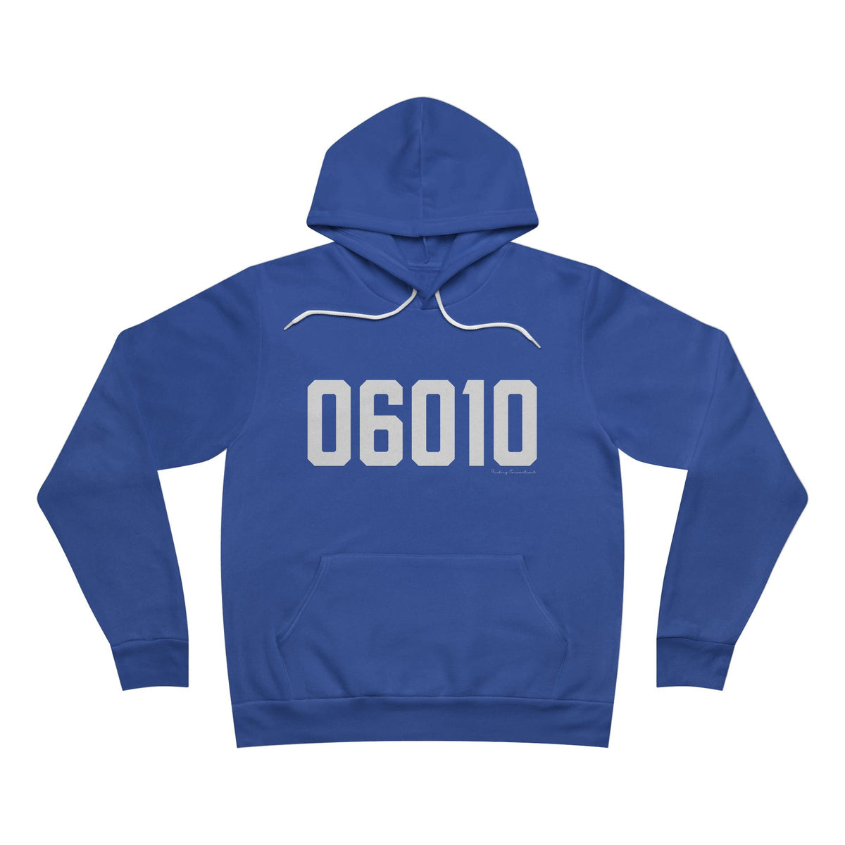 06010 Bristol CT Zip Code Sponge Fleece Pullover Hoodie