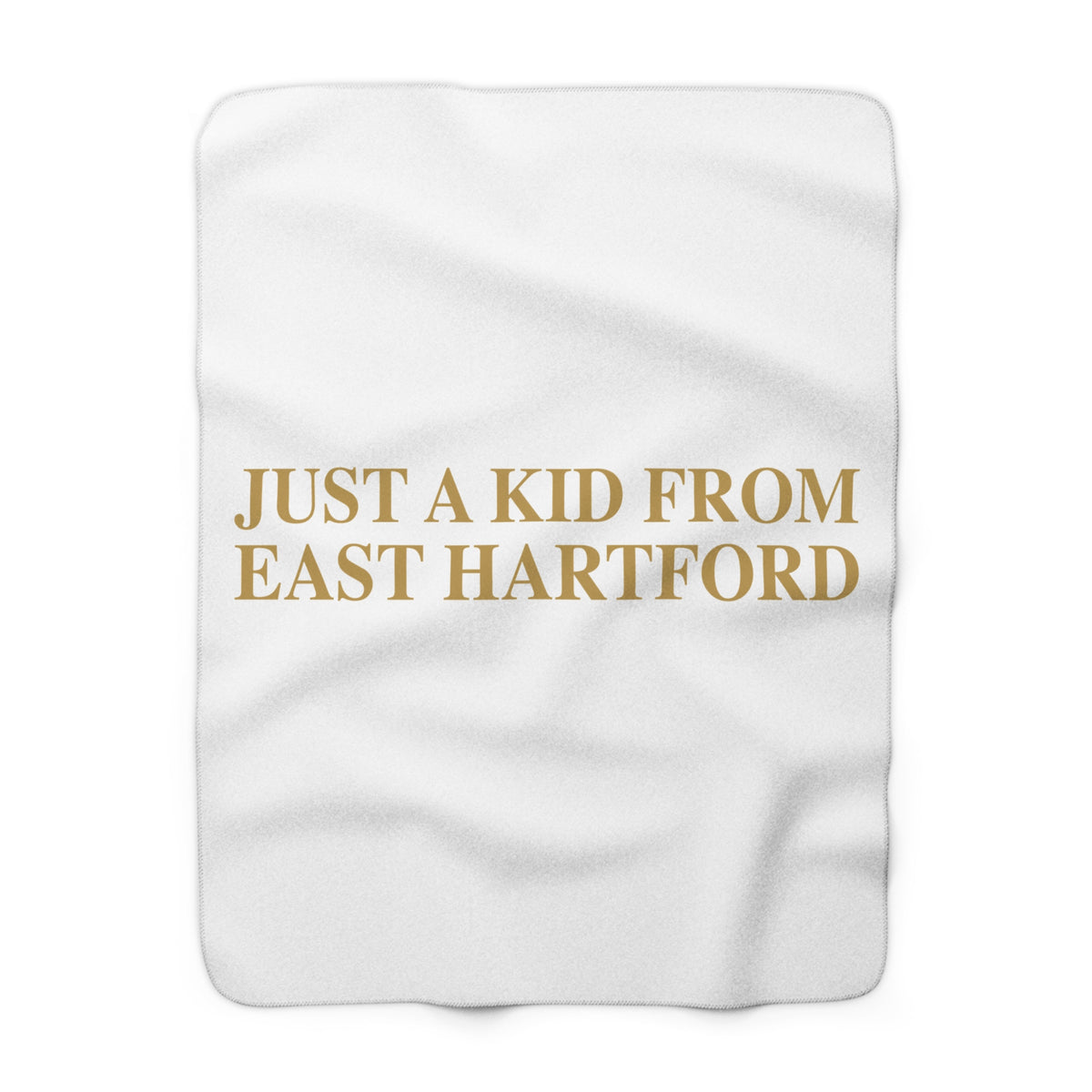 Just a kid from East Hartford  Fleece Blanket