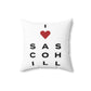 Sasco Hills Vision Spun Polyester Square Pillow