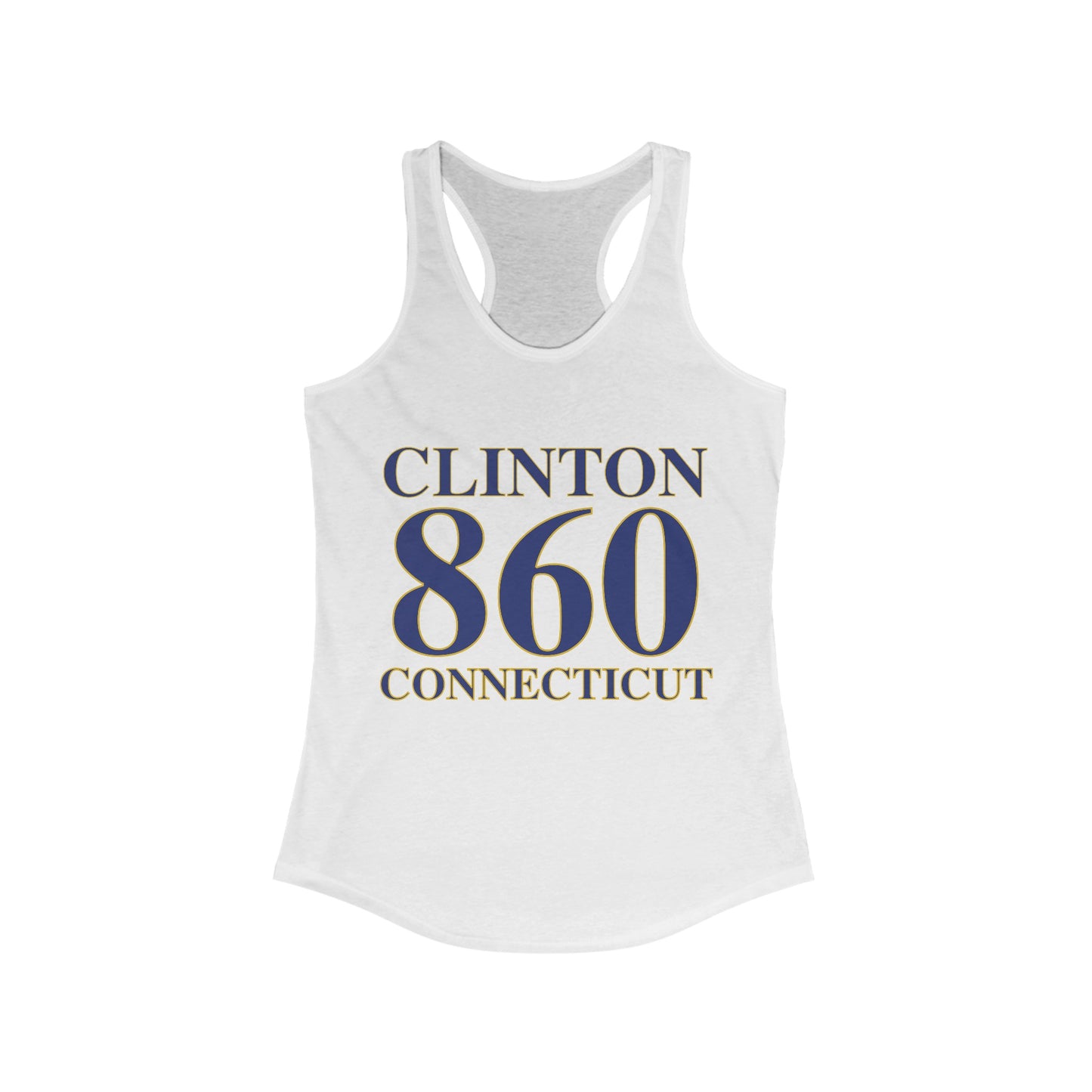 Clinton 860 Connecticut Women's Ideal Racerback Tank