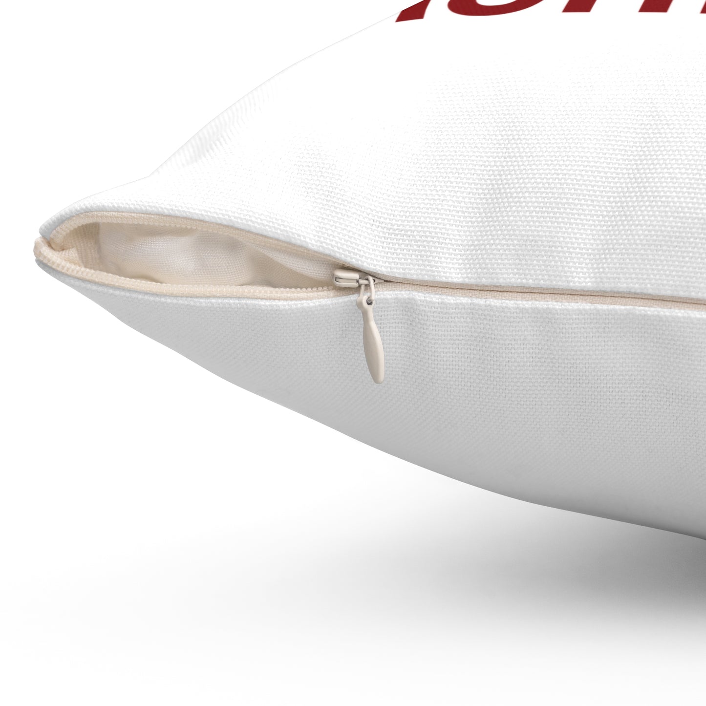 I Really Really Miss Ashford Spun Polyester Square Pillow