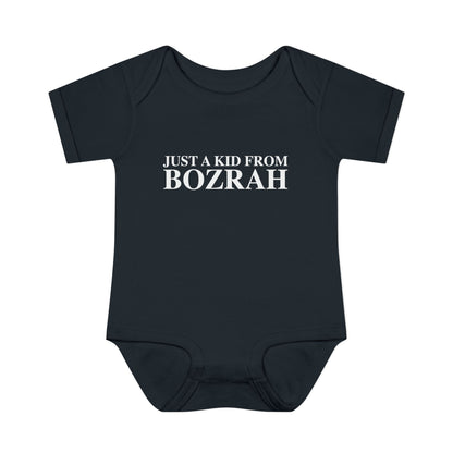 Just a kid from Bozrah Infant Baby Rib Bodysuit