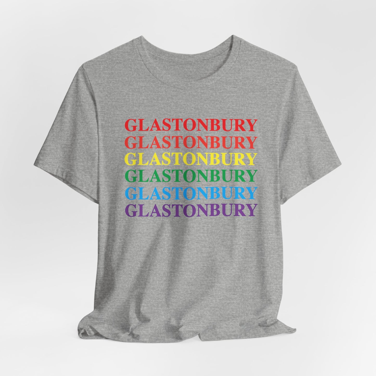 Glastonbury Pride  Unisex Jersey Short Sleeve Tee