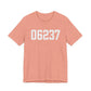 06237 Columbia CT Zip Code Unisex Jersey Short Sleeve T-Shirt