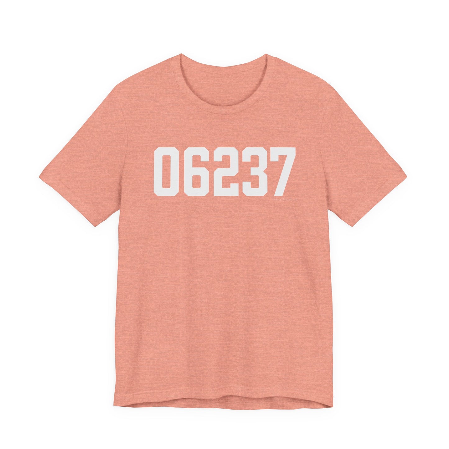 06237 Columbia CT Zip Code Unisex Jersey Short Sleeve T-Shirt