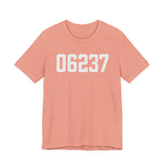 06237 Columbia CT Zip Code Unisex Jersey Short Sleeve T-Shirt