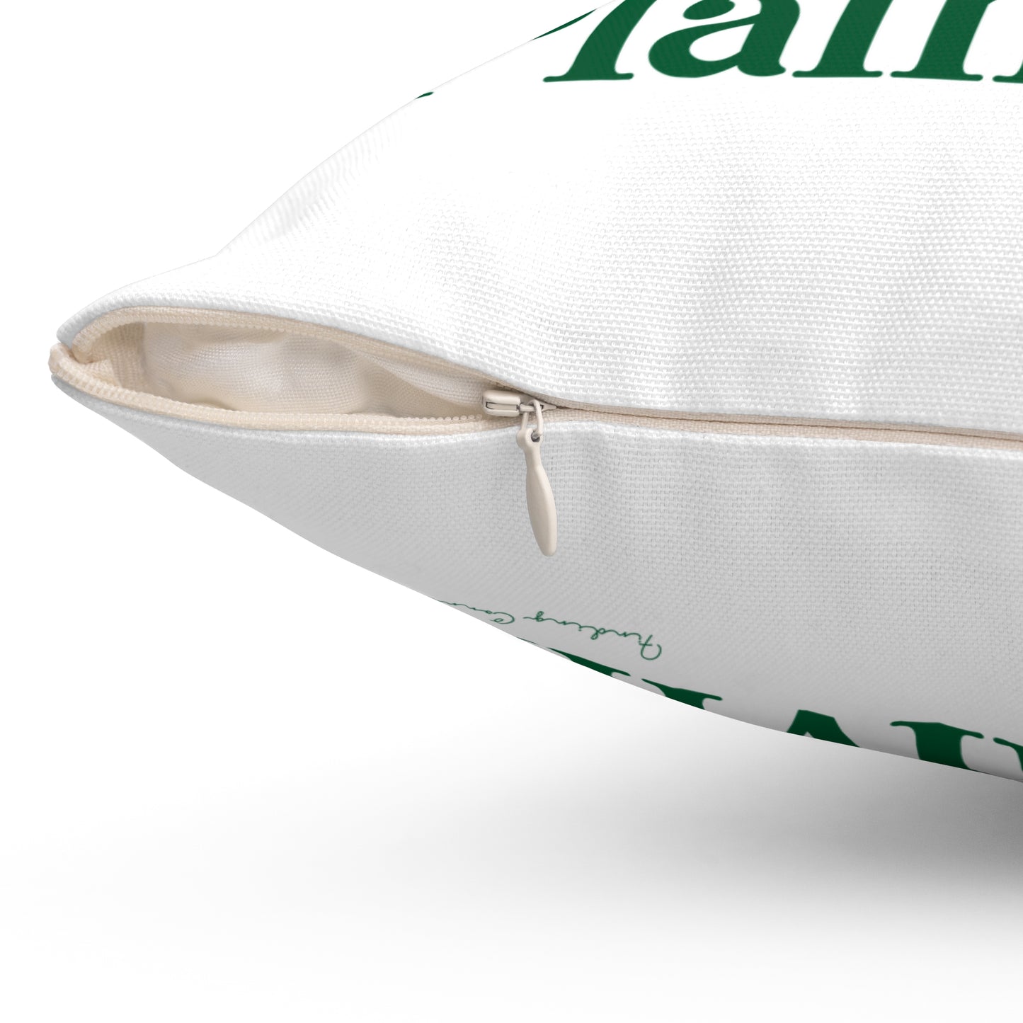 I Clover Plainville Spun Polyester Square Pillow