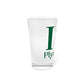 I Clover Plymouth Pint Glass, 16oz