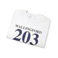 Wallingford 203 Connecticut Unisex Heavy Blend™ Crewneck Sweatshirt