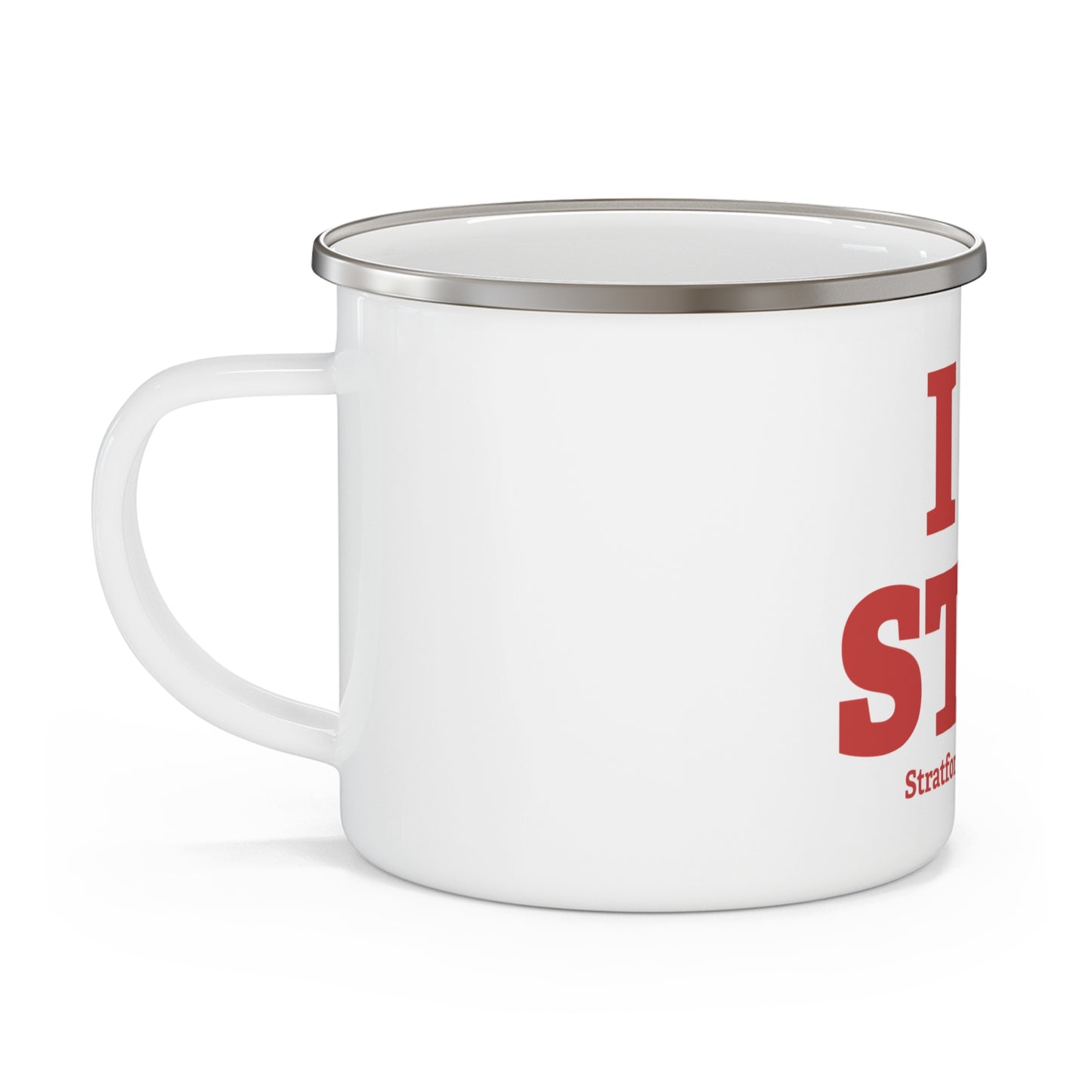 I Heart STFD Enamel Camping Mug