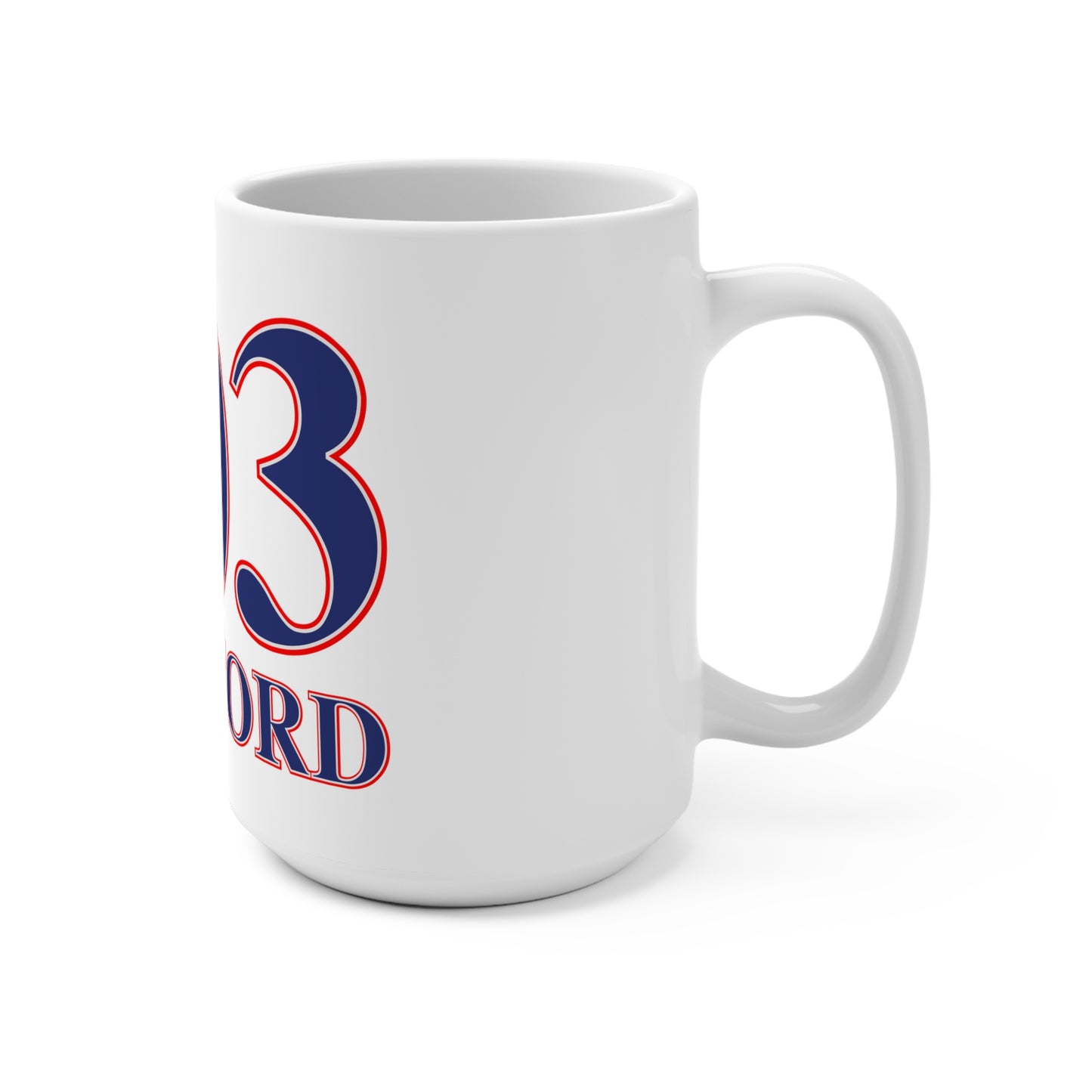 203 Guilford Red White & Blue Mug 15oz