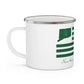 New Haven Connecticut St. Patrick’s Day Flag Enamel Camping Mug