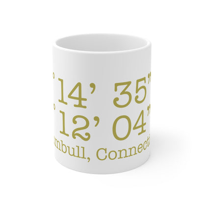 Trumbull Coordinates Mug 11oz