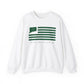 Woodbridge Connecticut St. Patrick’s Day Flag Unisex Heavy Blend™ Crewneck Sweatshirt