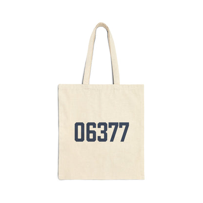 06377 Sterling Connecticut Zip Code Cotton Canvas Tote Bag