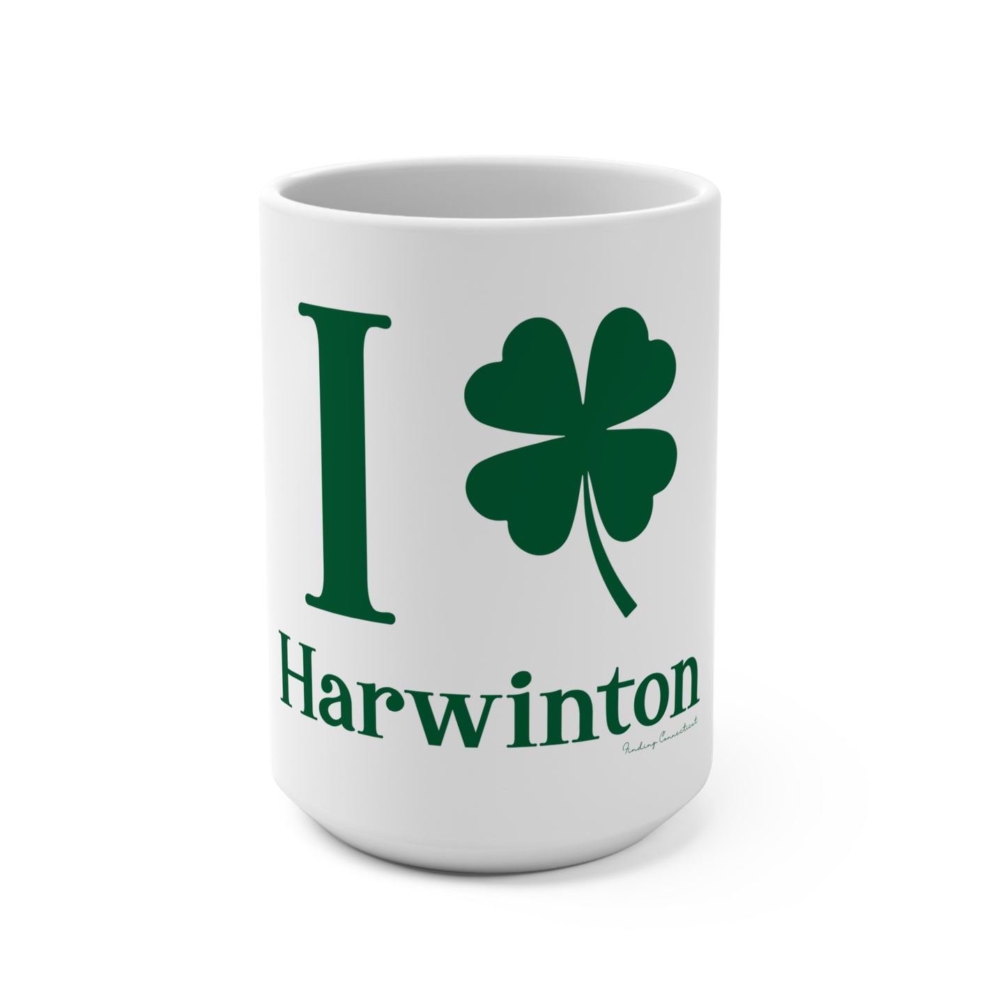 I Clover Harwinton  Mug 15oz