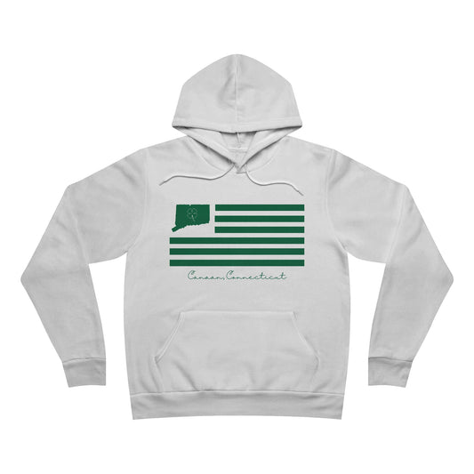 Canaan Connecticut St. Patrick’s Day Flag Unisex Sponge Fleece Pullover Hoodie