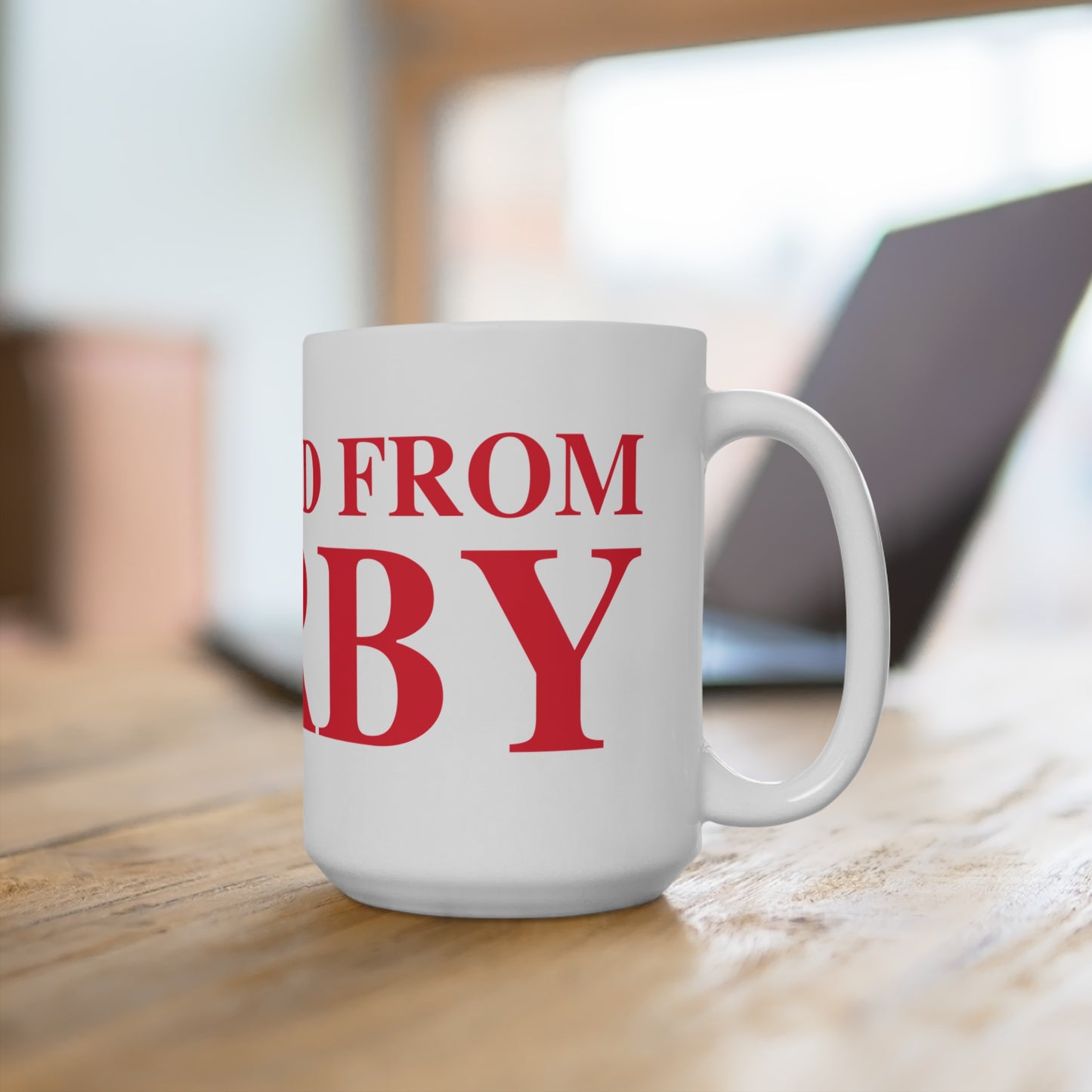 Just a kid from Derby Mug 15oz