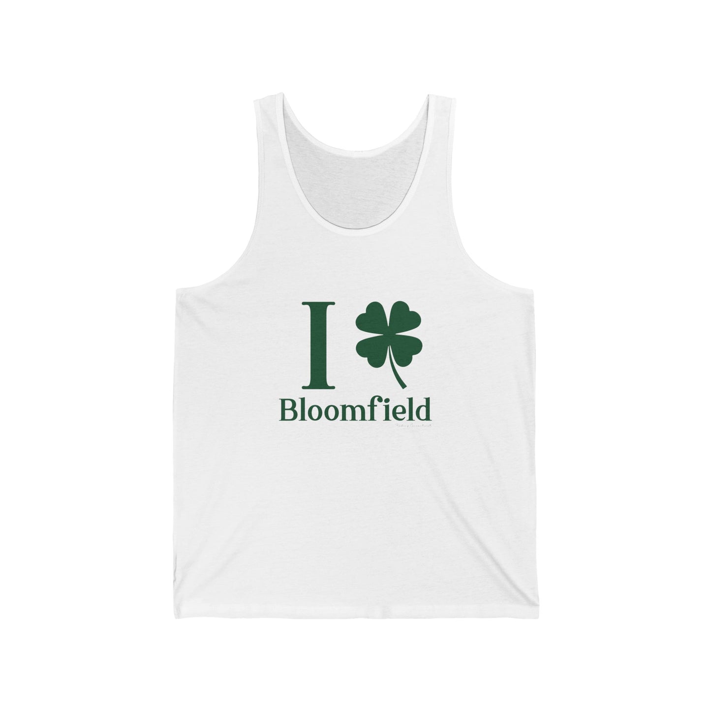 I Clover Bloomfield Unisex Jersey Tank Top