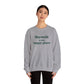 Norwalk is my Happy Place Unisex Heavy Blend™ Crewneck Sweatshirt