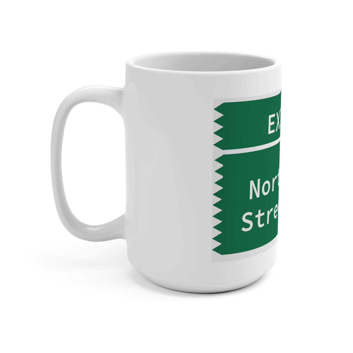 Vintage Merritt Parkway Exit 31 Sign Mug 15oz
