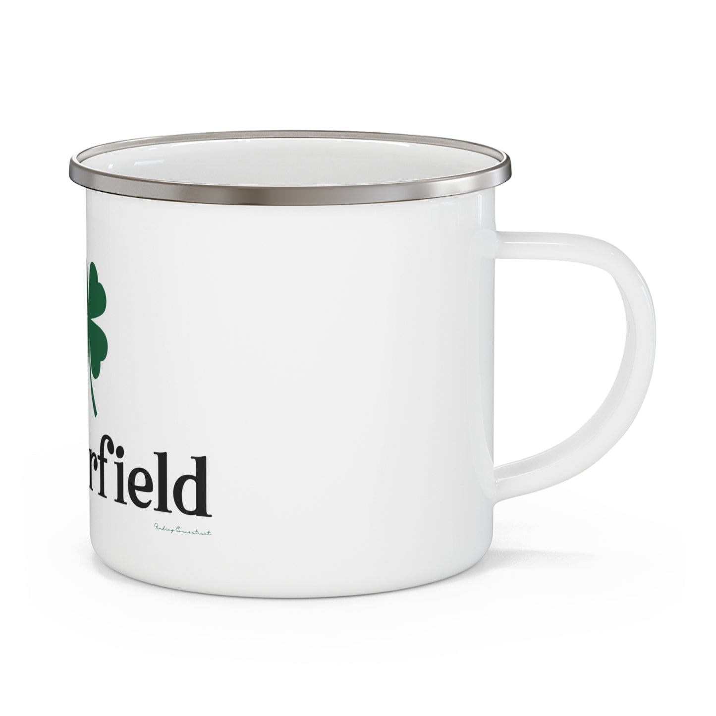 I Clover New Fairfield Enamel Camping Mug