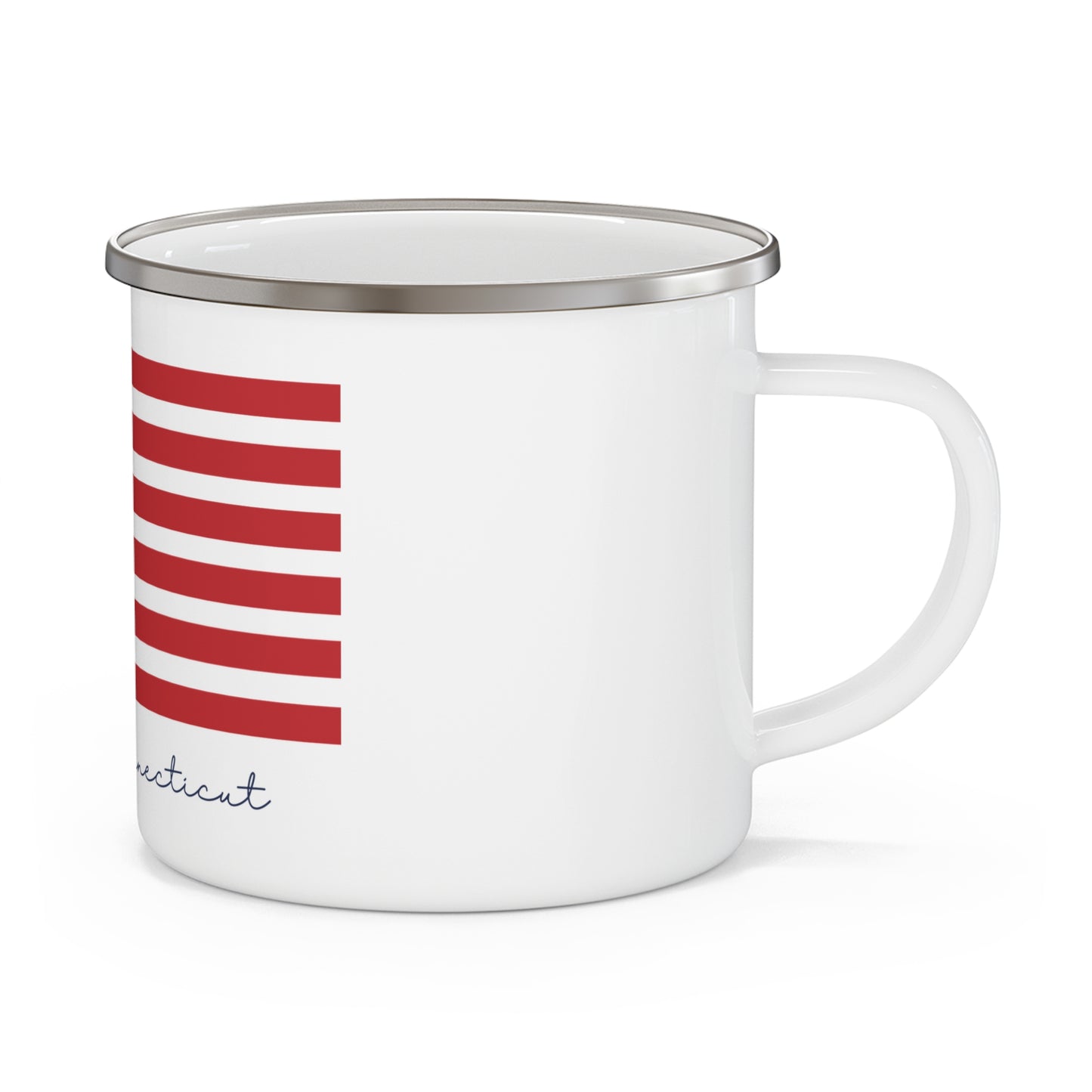 Windham Connecticut Flag  Enamel Camping Mug