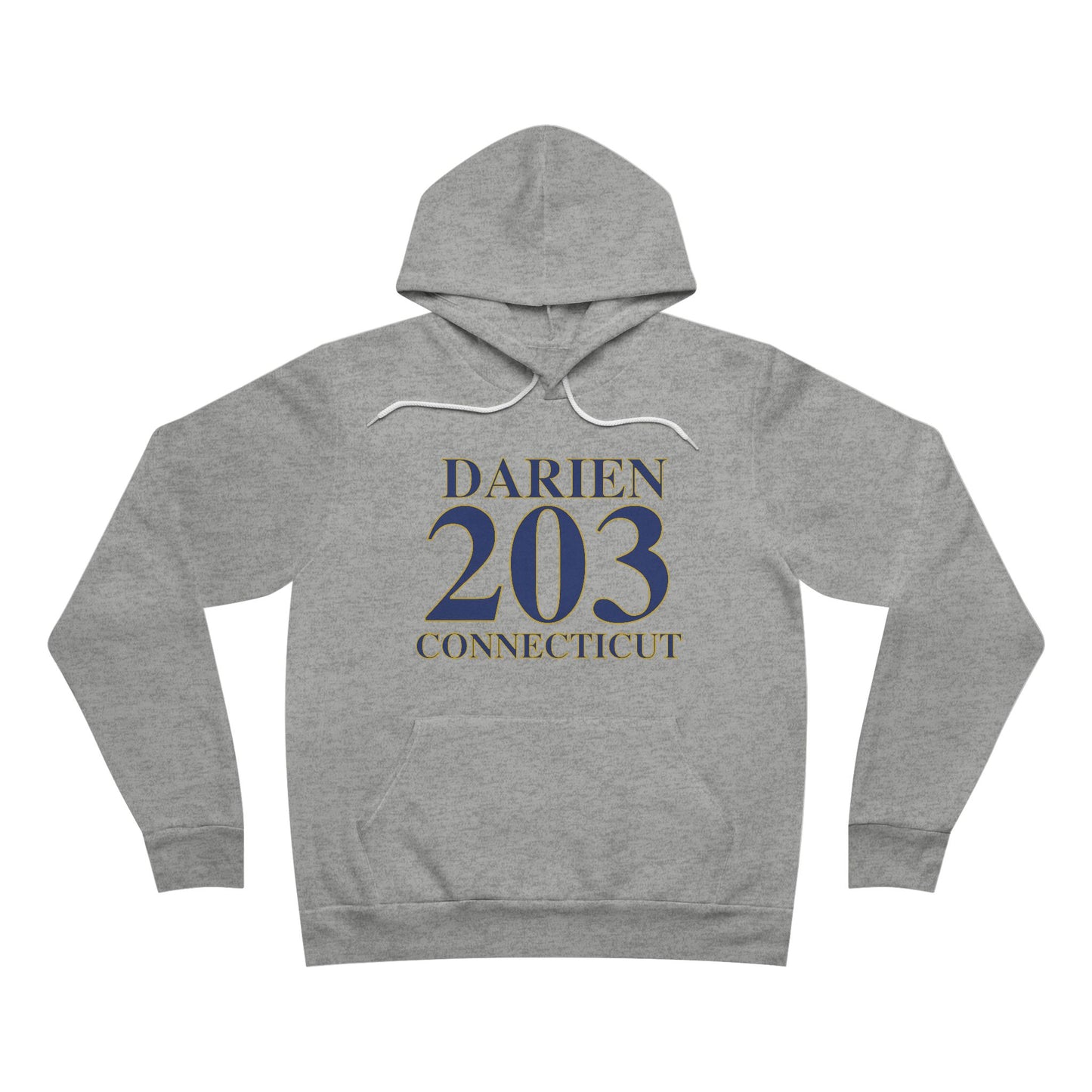 Darien 203 Connecticut Unisex Sponge Fleece Pullover Hoodie